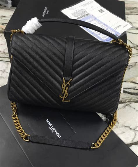 ysl large college bag fake|saint laurent large college bag.